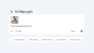 Gemini AI영상 판별